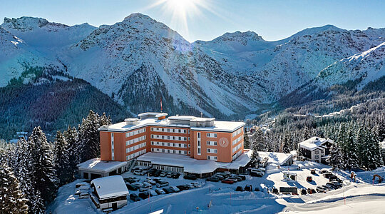 Hotel Prätschli Arosa in der Schweiz. Foto: Prätschli Arosa